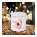 Cekar Store HOBISHOP(8829) Pembe Çiçek Desenli Seramik Şık Küllük