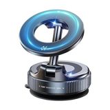 Cekar Store Kablosuz Araç Içi Cep Telefonu Plastik Kaplama Tutucu Araç Içi Montaj (Sadece Düz Zeminler Için) Vakumlu Hands Free 360 Derece Ayarlanabilir Manyetik Telefon Tutucu X68