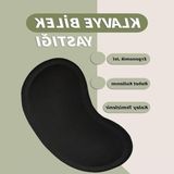 Cekar Store Klavye Bilek Yastığı, Ergonomik Jel Bilek Desteği, Kaymaz Tabanlı, Konforlu Mouse Pad, Siyah
