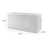 Cekar Store Pazar Kapısı Tela Kumaş Yorgan Yastık Kıyafet Hurcu Düzenleyici (75 x 40 x 40)