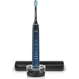 Cekar Store Philips Sonicare Diamondclean 9000 Şarjlı Diş Fırçası, 4 Temizlik Modu, Basınç Sensörü, Seyahat Kabı ve Uygulama Desteği, Lacivert Geçişli, HX9911/88