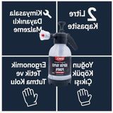 Cekar Store Pink Fusion%90 Cilalı Oto Şampuanı 5 Lt ve Köpük Yapıcı Pompa 2 Lt