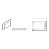 Cekar Store Sıva Üstü LED Havuz Lambası Beyaz,yeni Slim Model, Su Altında Kullanılır.dc 12V,IP 68 Özellikli 20 W Güç,yüksek Iletkenli Alüminyum Pcb Devresi,akım Kontrol Üniteli [enerji Sınıfı A]