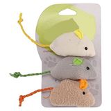 Cekar Store Sogud Kedi Oyuncağı Peluş Fare 3’lü Set – Interaktif Kedi Oyuncakları, Isırmaya Dayanıklı Yumuşak Fare Oyuncağı, Avcılık Içgüdüsünü Destekleyen Hafif Kovalamaca Oyuncağı
