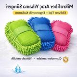 Cekar Store Sogud Mikrofiber Araç Yıkama Süngeri Mavi – Eldiven Tipi Oto Yıkama Süngeri, Çizmez Temizlik, Yüksek Emici Makarna Sünger, Araç Temizlik Eldiveni, Oto Detay Temizlik Bezi