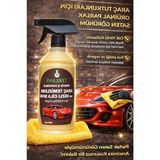 Cekar Store Terlans Araç Temizleyici & Parlatıcı Hızlı Cila 500 ml Sprey + Mikrofiber Bez | Boyalı Yüzey, Plastik Aksam Temizleme | Parfümlü Quick Detailer, Iz Bırakmaz Parlaklık