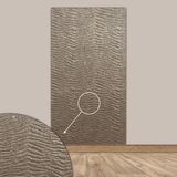 Cekar Store Tink 3D Kendinden Yapışkanlı Duvar Kağıdı Yeni Nesil Akustik Keçe Panel Desenli 52X98 cm (Devetüyü, 10 Adet 5 M²)