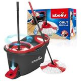 Cekar Store Vileda Turbo 2in1 Komple Temizlik Seti, 130 cm Uzayan Sap, Üçgen Başlık