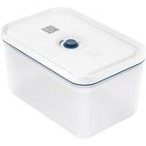 Cekar Store Zwilling Fresh & Save Vakumlu Saklama Kabı, L, Plastik, Yari Şeffaf-Akdeniz Mavisi
