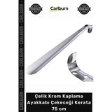 #Çekecek Metal Sağlam Kalın Yapılı Yerli İmalat Çelik Krom Kaplama Ayakkabı Çekeceği Kerata 75 Cm