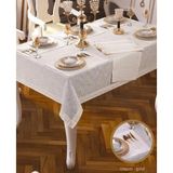 Ceki Home 8 Kişilik Zara Krem-Gold 10 Parça Masası 160 × 220 cm Lüks Şık Yemek Masa Takımı