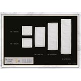 Ceki Home Salon Takımı 5 Parça Keten Masa Örtüsü Runner Seti Çeyizlik Matilda Model No 3347 Krem-Gümüş - 0,5 x 9 cm - 001-Renkli