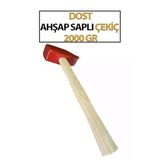 Çekiç Ahşap Saplı Sağlam Dayanıklı 2000 Gr