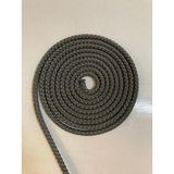 Çekim Halat Gri 20 mm Yüzen Örgülü Halat