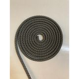 Çekim Halat Gri 8 mm Yüzen Örgülü Halat