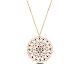 Çekirdek Jewelry 925 Ayar Gümüş Doğal Işıltı: Elinizde Hayat Bulan Mandala Kolye