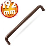 Çekmece Dolap Kapak Kulpu Kulbu 192 mm Antik Bakır Metal Kulp