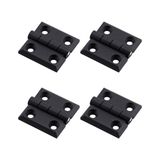 Çekmece Kapak ve Mobilya Menteşe Plastik 50X50 mm 2 Adet Dayanıklı Set Yaprak Menteşe Dolap - Çok Renkli