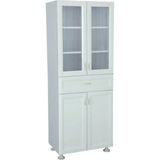 Çekmeceli 4 Kapaklı Plastik Pvc Çok Amaçlı Banyo Dolabı ÇK100