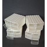 Çekmeceli organizer 4 kutu 16 böüm Dremel Gravür boncuk mücevher