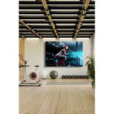Cekoratif Yatay Kanvas Tablo Tekli Spor Salonu Fitness Eğitimi Egzersiz 1590