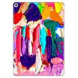 Cekuonline Apple iPad Air 2 9.7" ile Uyumlu Desenli Silikon Kılıf, Abstract, Çok Renkli avonm-v-cvr455780