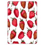 Cekuonline Apple iPad Air 2 9.7" ile Uyumlu Desenli Silikon Kılıf, Çilek avonm-v-cvr455801