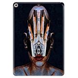Cekuonline Apple iPad Air 2 9.7" ile Uyumlu Desenli Silikon Kılıf, Kabile Sanatı, Çok Renkli avonm-v-cvr455854