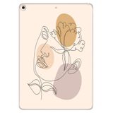 Cekuonline Apple iPad Air 2 9.7" ile Uyumlu Desenli Silikon Kılıf, Kadınlar Çiçektir avonm-v-cvr455855