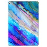 Cekuonline Apple iPad Air 2 9.7" ile Uyumlu Desenli Silikon Kılıf, Renkli Mermer avonm-v-cvr455926