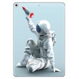 Cekuonline Apple iPad Air 2 9.7" ile Uyumlu Desenli Silikon Kılıf, Roket avonm-v-cvr455931