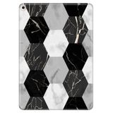 Cekuonline Apple iPad Air 2 9.7" ile Uyumlu Kılıf, Desenli Silikon, Petek Mermer, Çok Renkli avonm-v-cvr455912