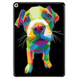 Cekuonline Apple iPad Air 2 9.7" ile Uyumlu Kılıf, Desenli Silikon, Yavru Pitbull, Çok Renkli avonm-v-cvr455966
