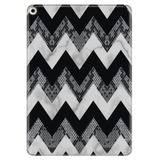 Cekuonline Apple iPad Air 2 9.7" ile Uyumlu Kılıf, Desenli Silikon, Zigzag Mermer avonm-v-cvr455970