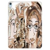 Cekuonline Apple iPad Air M2 11" 6.Nesil MUWC3TU/A ile Uyumlu Desenli Silikon Kılıf, KarmaSuratlar, Çok Renkli avonm-v-cvr457258