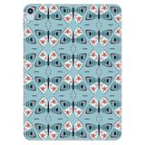 Cekuonline Apple iPad Air M2 11" 6.Nesil MUWC3TU/A ile Uyumlu Kılıf, Desenli Silikon, Kelebek, Çok Renkli avonm-v-cvr457261