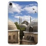 Cekuonline Apple iPad Mini 6.Nesil 8.3" ile Uyumlu Desenli Silikon Kılıf, İstanbul Mimari, Çok Renkli avonm-v-cvr457841