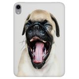 Cekuonline Apple iPad Mini 6.Nesil 8.3" ile Uyumlu Desenli Silikon Kılıf, Sevimli Pug avonm-v-cvr457924