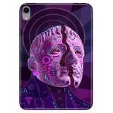 Cekuonline Apple iPad Mini 6.Nesil 8.3" ile Uyumlu Desenli Silikon Kılıf, Tanrıça Mandala, Çok Renkli avonm-v-cvr457940