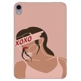 Cekuonline Apple iPad Mini 6. Nesil 8.3" ile Uyumlu Desenli Silikon Kılıf, Xoxo, Çok Renkli avonm-v-cvr457951