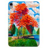 Cekuonline Apple iPad Mini 6.Nesil 8.3" ile Uyumlu Kılıf, Desenli Silikon, Sonbahar, Çok Renkli avonm-v-cvr457932