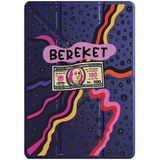 cekuonline Apple iPad Mini 7 8.3" ile Uyumlu Kılıf, Uyku Modlu, Kalem Bölmeli, Tri Folding, Lacivert bereket-mini7-83