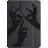 cekuonline Apple iPad Mini 7 8.3" ile Uyumlu Kılıf, Uyku Modlu, Kalem Bölmeli, Tri Folding, Siyah facetoface-mini7-83