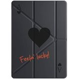 cekuonline Apple iPad Mini 7 8.3" ile Uyumlu Kılıf, Uyku Modlu, Kalem Bölmeli, Tri Folding, Siyah feelin-mini7-83
