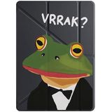 cekuonline Apple iPad Mini 7 8.3" ile Uyumlu Kılıf, Uyku Modlu, Kalem Bölmeli, Tri Folding, Siyah vrrak-mini7-83