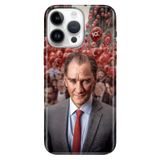 Cekuonline Apple iPhone 16 Pro Max ile Uyumlu Silikon Kılıf, Canım Atam İzindeyiz Temalı, Darbe Emici