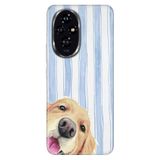 Cekuonline Honor 200 ile Uyumlu Kılıf, 6.7", Summer Golden Temalı Desenli, Darbe Emici Silikon