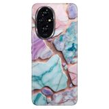 Cekuonline Honor 200 ile Uyumlu Kılıf, Musse Marble Temalı Desenli, Darbe Emici Silikon