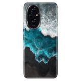 Cekuonline Honor 200 ile Uyumlu Kılıf, Ocean Fine Temalı Desenli, Darbe Emici Silikon