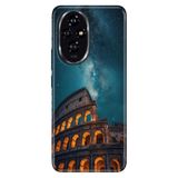 Cekuonline Honor 200 ile Uyumlu Kılıf, Roma Şehri Temalı Desenli, Darbe Emici Silikon